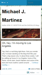 Mobile Screenshot of michaeljmartinez.net